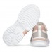 Calvin Klein Low Cut Lace Up Sneaker V3A9-80193-0316 Μπεζ Λευκό Ροζ